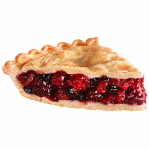 Mixed Berry Blast Pie with lemon crust