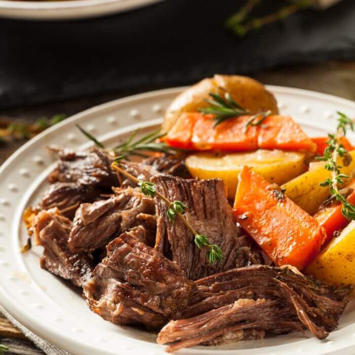 Braised Pot Roast with Root Vegetables - Miles Farmers Market