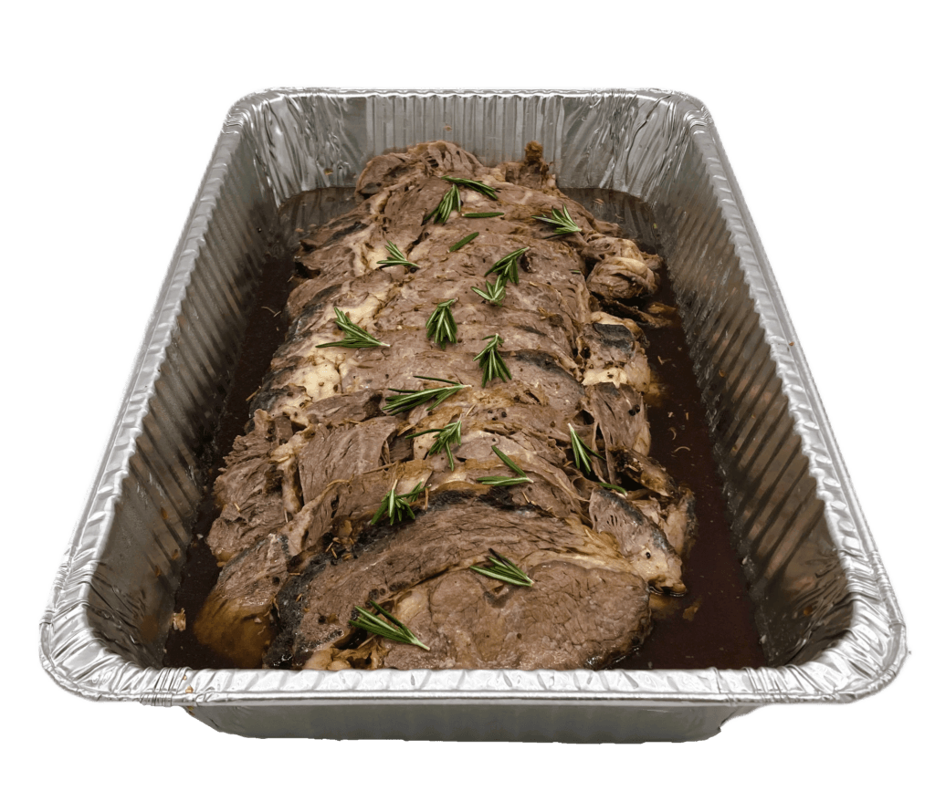 Roasted Angus Prime Rib in au Jus - Miles Farmers Market