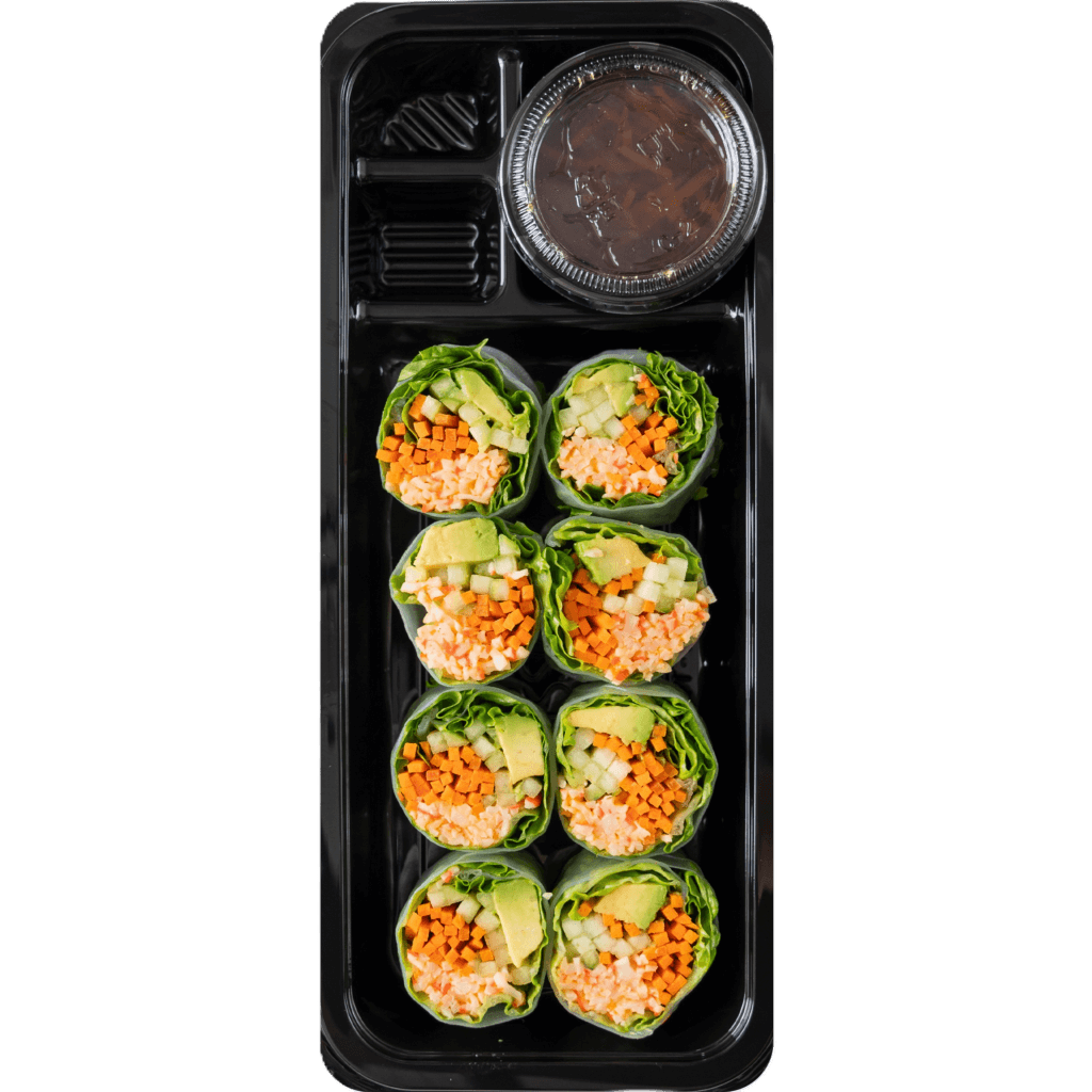 Spring Wrapped Spicy California Spring Wrap - Miles Farmers Market