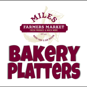 Bakery Platters - Menu Overview