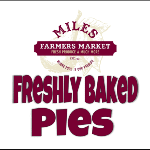 Freshly Baked Pies - Menu Overview