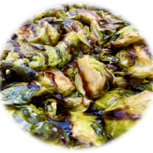 Balsamic Glazed Brussels Sprouts