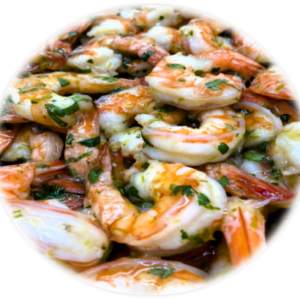 Agave-Lime Shrimp