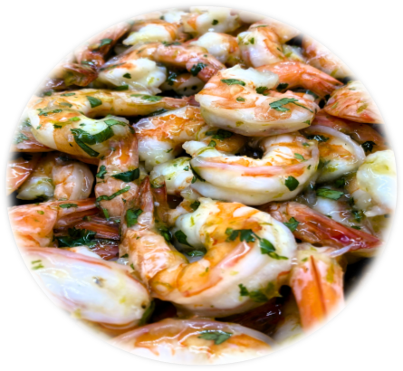 Agave-Lime Shrimp