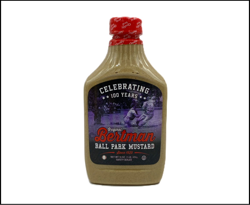 Bertman Original Ball Park Mustard - 16oz Bottle
