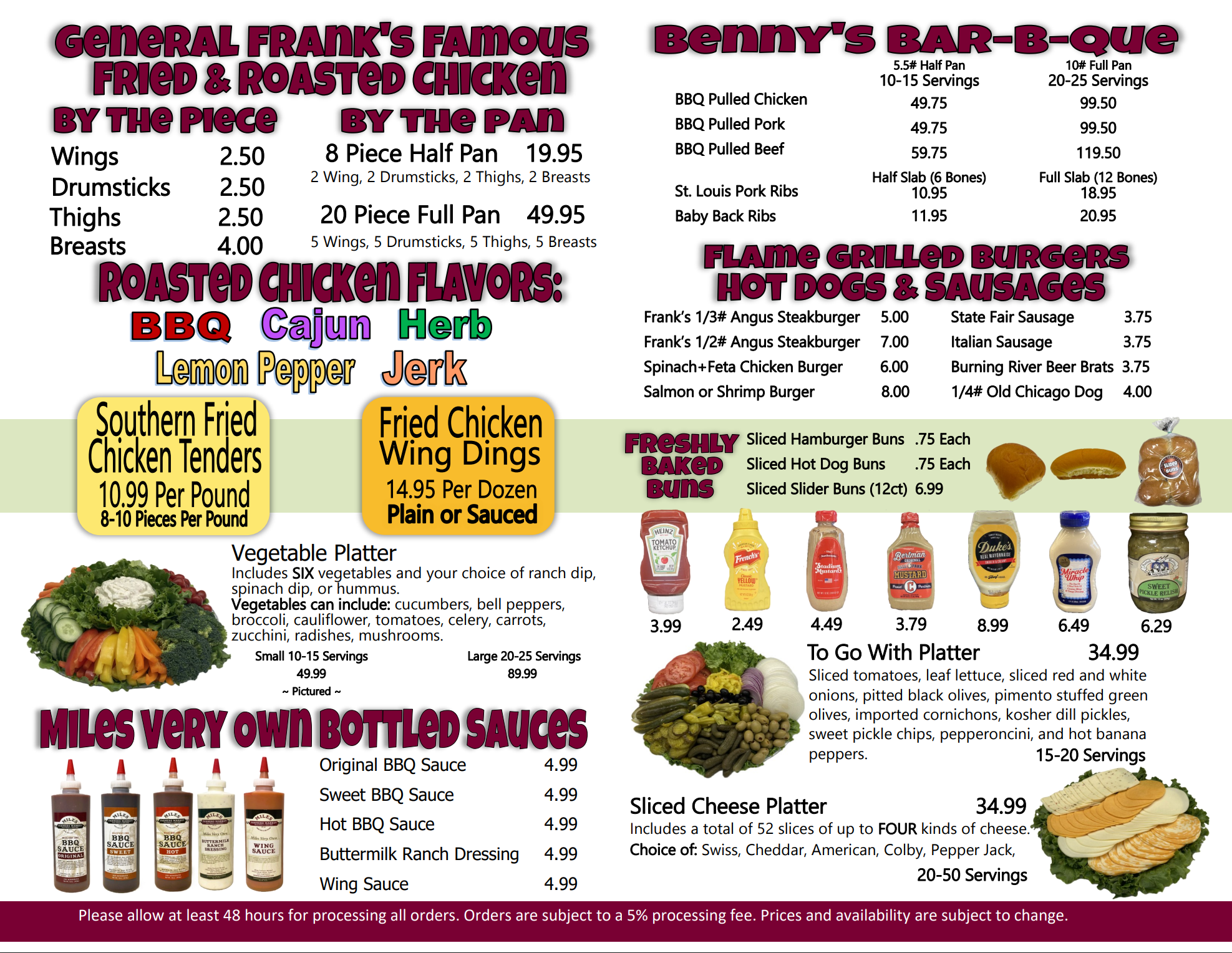 Summer Picnic Catering Menu Overview - Image 3